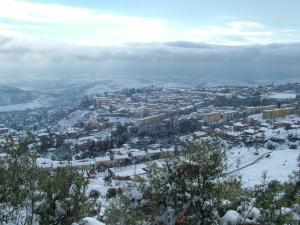 Miliana sous la neige