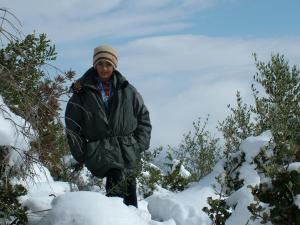 Miliana sous la neige