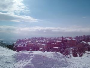 Miliana sous la neige