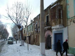 Miliana sous la neige