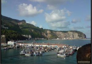 Vue sur Cap Bouak et le port de Bougie