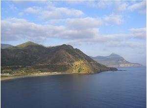 Paysage de la plage Boucheghal