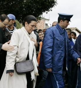 Louisa Hanoune, spokeswoman of Algeria's Workers' Party and candidate in