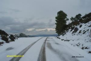Beni Mileuk (Tazrout) sous la neige