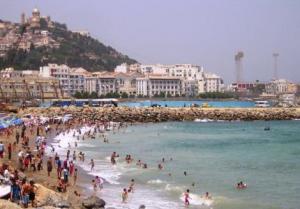 La plage Rmila, Bab El Oued