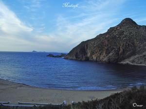 Paysage de la plage de Madagh