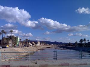 vue sur l'oued de béchar