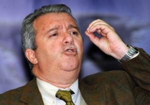 President of Algeria's AHD 54 Party All Faouzy Rebaine speaks