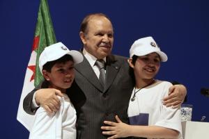 Abdelaziz Bouteflika, Algeria's president and candidate in the upcoming presidential