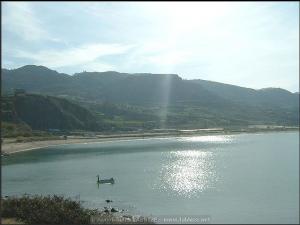 Vue sur la plage Cap Djinnet, Boumerdès