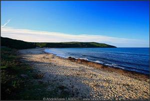 La plage Cap Rosa, El Tarèf