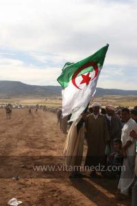Foule de spectateurs à la Waada Al Jebliya à Abid, Commune de Ain El Hdid (ex Martimprey), Wilaya de Tiaret