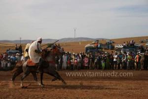 Fantasia, Waada Al Jebliya à Abid, Commune de Ain El Hdid (ex Martimprey), Wilaya de Tiaret