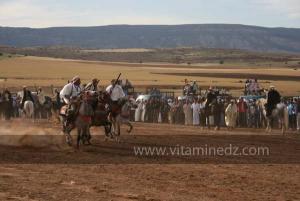 Cavaliers Waada Al Jebliya à Abid, Commune de Ain El Hdid (ex Martimprey), Wilaya de Tiaret