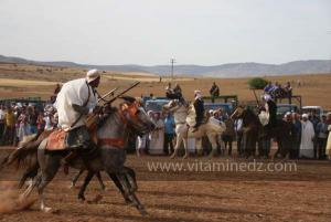 Fantasia, Waada Al Jebliya à Abid, Commune de Ain El Hdid (ex Martimprey), Wilaya de Tiaret