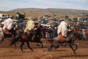 Fantasia à Waadet Al Jebliya à Abid, Commune de Ain El Hdid (ex Martimprey), Wilaya de Tiaret
