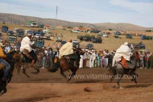 Fantasia à Waadet Al Jebliya à Abid, Commune de Ain El Hdid (ex Martimprey), Wilaya de Tiaret