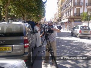 France 2 à Tlemcen, pour le tournage de l'émission : chemins de la Foi