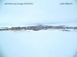 Sidi Hosni sous la neige 05/02/2012