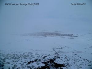 Sidi Hosni sous la neige 05/02/2012