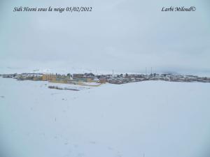 Sidi Hosni sous la neige 05/02/2012