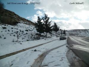 Sidi Hosni sous la neige 15/02/2012