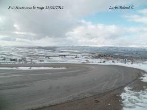 Sidi Hosni sous la neige 15/02/2012