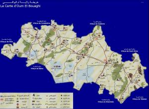 خريطة أم البواقي