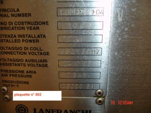 A VENDRE des machines de soufflage de la marque SIAPI