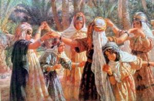 Les nailiates sous le pinceau de Dinet !