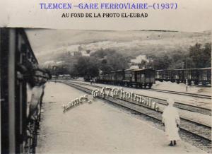 TLEMCEN GARE FERROVIARE (1937)