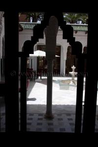 cour de l\'Hotel Les Zianides Tlemcen