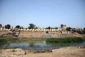 Pollution de Oued Tafna à hammam boughrara tlemcen algerie