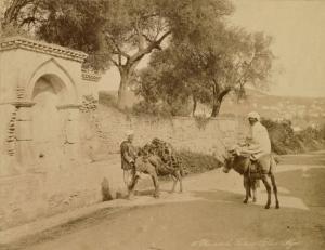 HOUMTI CHEMIN FONTAINE BLEUE en 1880