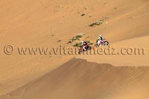 Le Rallye auto et moto à Taghit