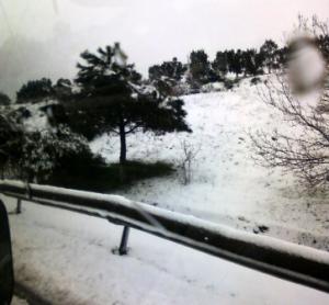 Jijel  -  Des chutes de neige et des appréhensions