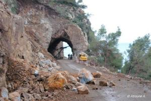 Beni Haoua  élargissement du tunnel ( novembre 2010) ) ( 3 )