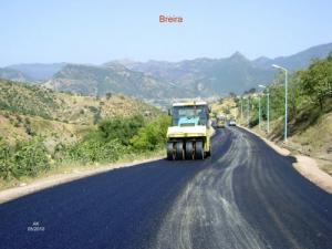 Revêtement de la route beni haoua -breira (05/2010)