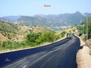 Revêtement de la route beni haoua -breira (05/2010)