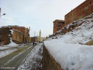 la neige à laghouat