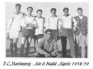 F.C.Martimprey    Ain el hadid -Algerie 1958/59