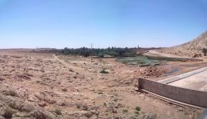 Depuis la retenue d'eau - Panoramique