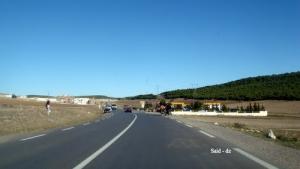 Route en Ain el Baidha et Meskiana