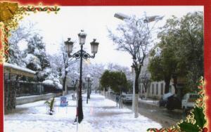 Aïn Beïda in the snow