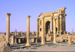 Timgad la Porte de Trajan
