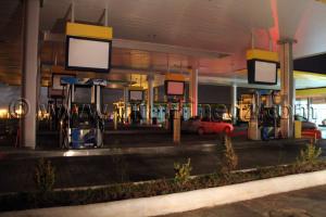 Station Naftal Sidi Bel Abbes le 26.01.2013 en panne d\'électricité