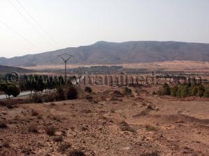 Massif du Djébel Mekter, au pied duquel se dresse Ain Safra, Wilaya de Naama
