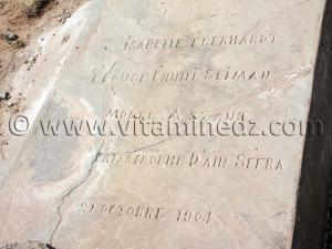 Tombe d\'Isabelle Eberhardt le 21 octobre 1904