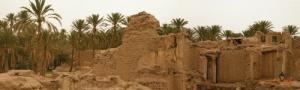 Les ruines du Ksar de Chettma à Biskra