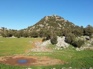 Dolina en Ain Bechar dentro del polje de Chiker